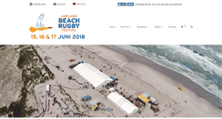 Desktop Screenshot of beachrugby.nl