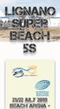 Mobile Screenshot of beachrugby.eu
